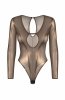 Obsessive Soranna Long Sleeved Teddy body damskie 